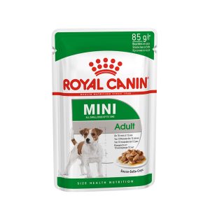 Mini adult en sauce royal canin