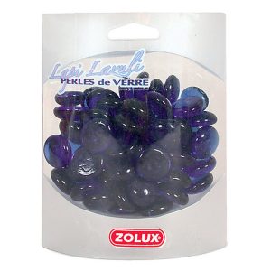 Perles de Verre Lapi Lazuli - 400g
