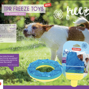 JOUET TPR FREEZE RING 13CM