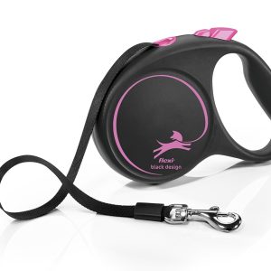 FLEXI BLACK DESIGN S CORD 5M ROSE