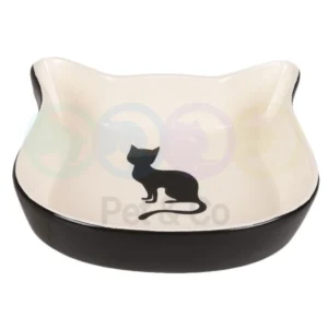 GAMELLE CERAMIQUE NALA NOIR ET BLANC