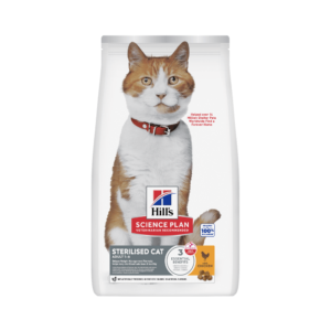 Hill’s Science Plan Croquettes Pour Chat Stérilisé Au Poulet 10KG
